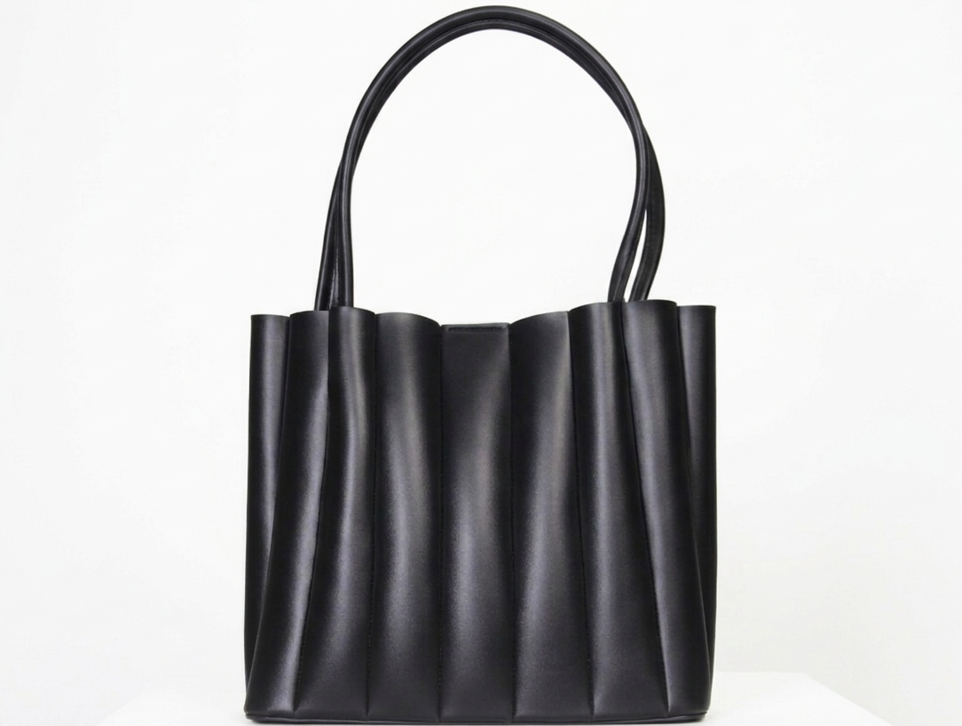 PLEATED TOTE BAG